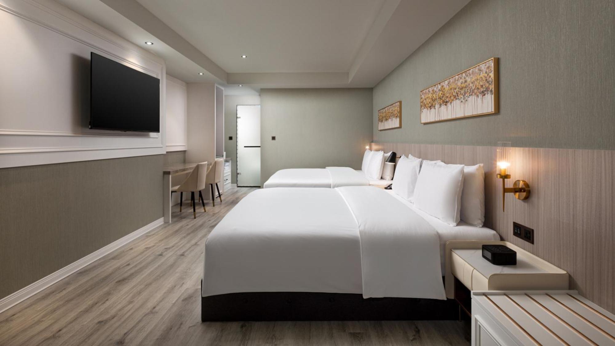 Tryp By Wyndham New Taipei Linkou 新北林口爵怡溫德姆酒店機場捷運mrta9林口站 מראה חיצוני תמונה
